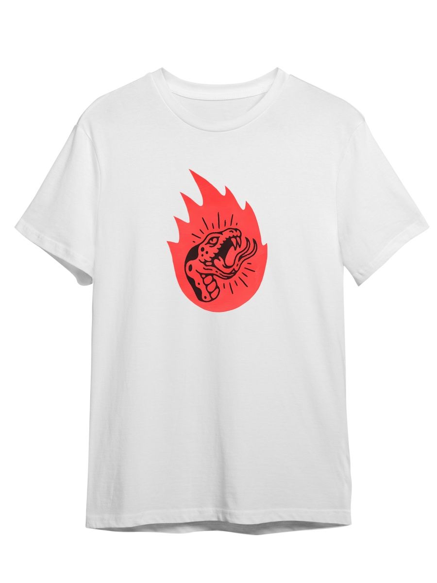 

Футболка унисекс СувенирShop Огонь/Пламя/Сила Воли 1 белая 2XL, Белый, "Огонь/Пламя/Сила Воли" 1