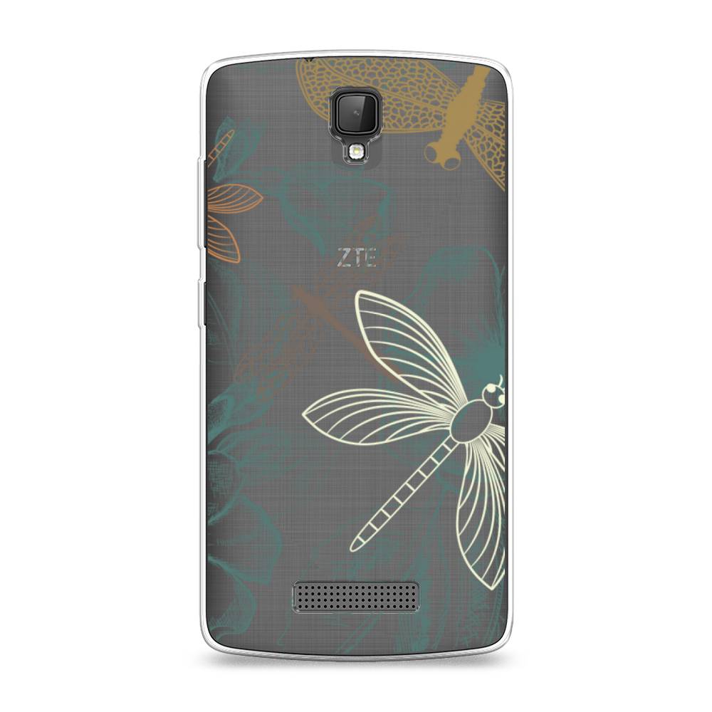 

Чехол Awog на ZTE Blade L5 (L5 Plus) / ЗТЕ Блэйд L5 (L5 Plus) "Тени стрекоз", 130350-8