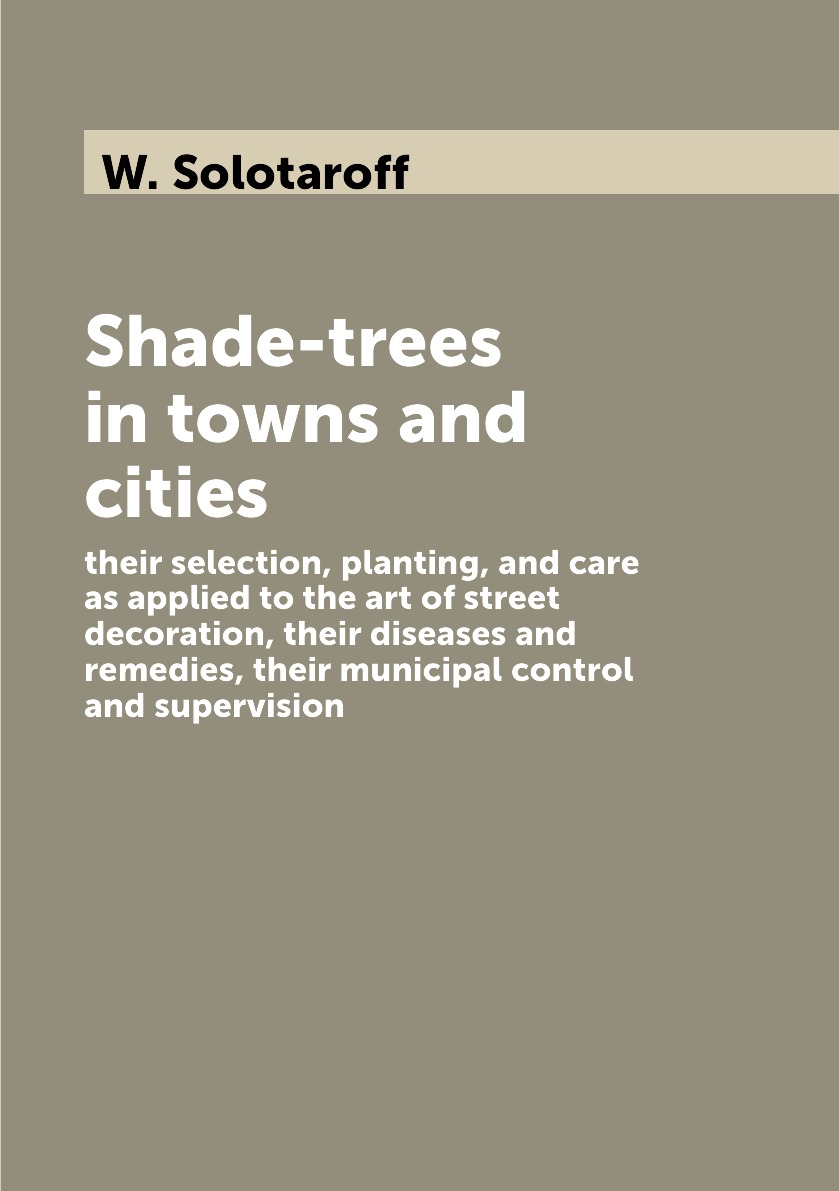 

Shade-trees in towns and cities