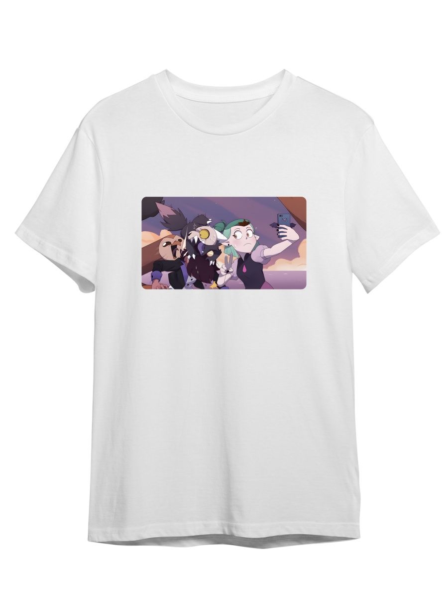 

Футболка унисекс СувенирShop Совиная Дом/Дом Совы/The Owl House 30 белая 4XL, "Совиный Дом/Дом Совы/The Owl House" 30