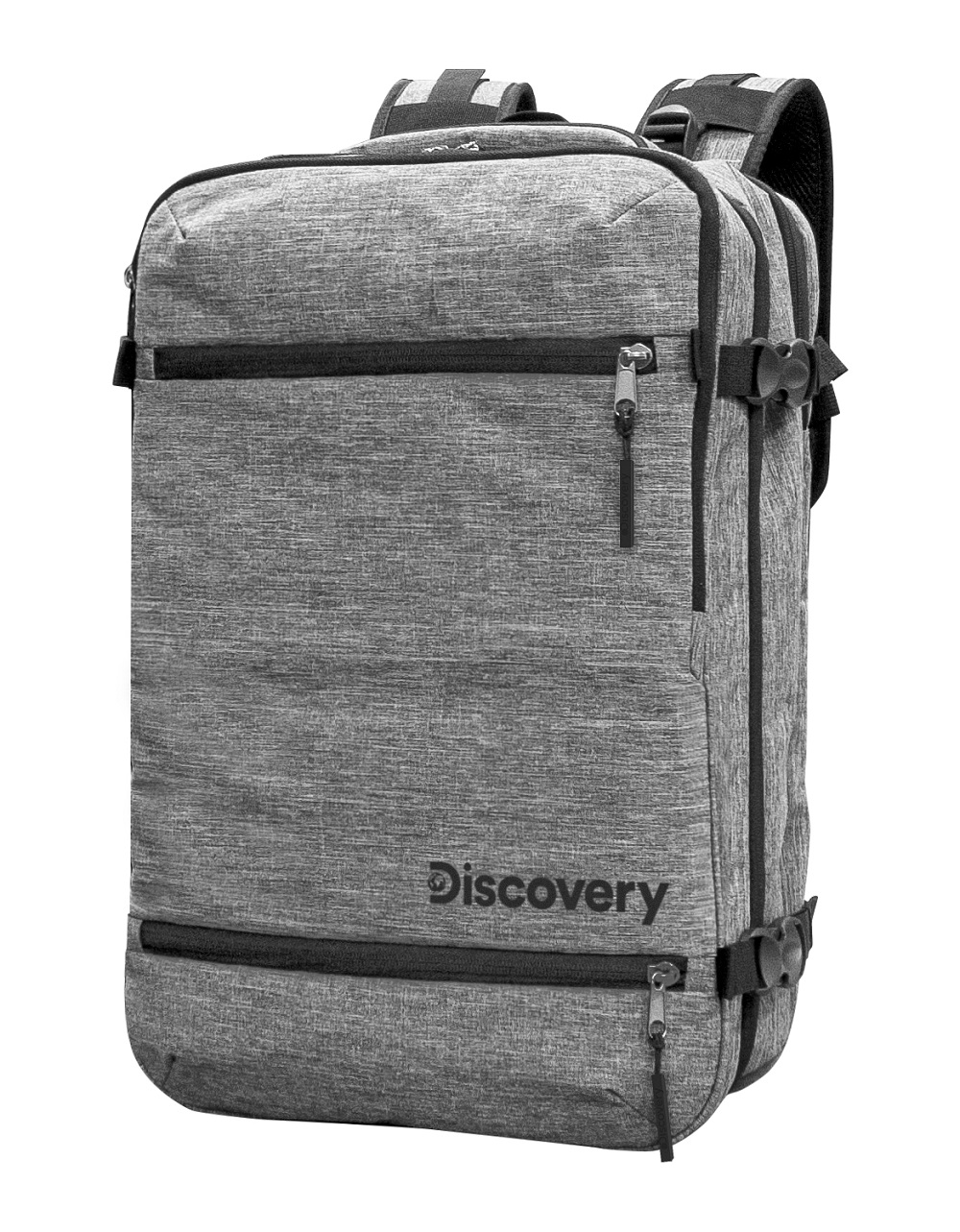 Рюкзак унисекс Driver DС-RL2 серый, 18х34х5 см