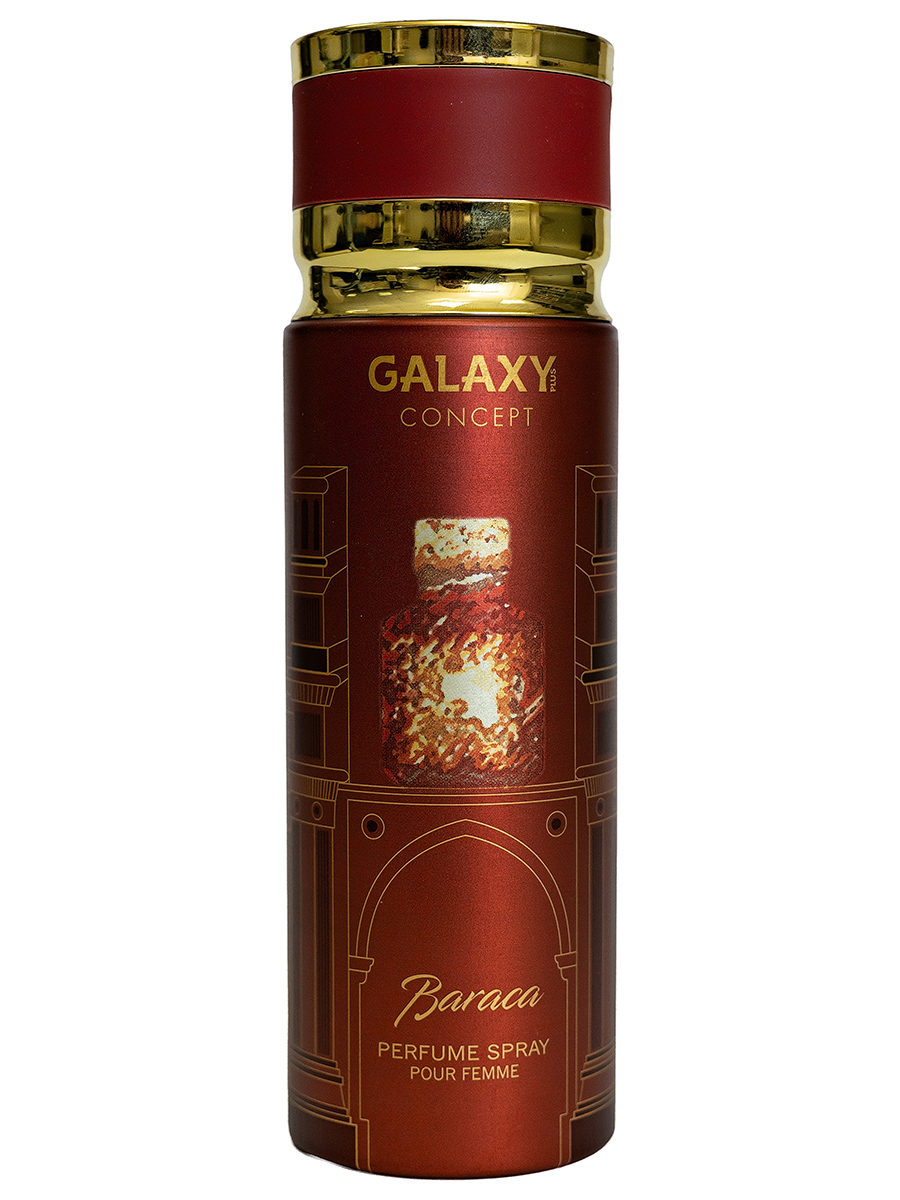 Дезодорант Galaxy Concept Baraca парфюмированный женский, 200 мл