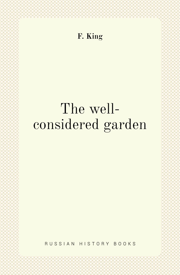 

The well-considered garden