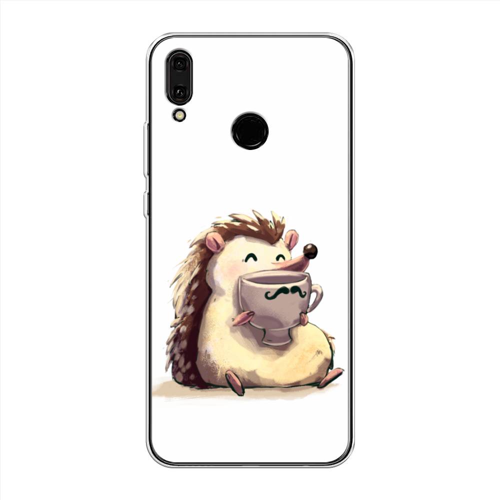 

Чехол Awog "Еж кофеман" для Huawei Y9 2019