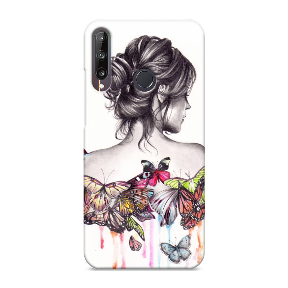 

Чехол Awog "Девушка с бабочками" для Huawei Y7p, 6103320-7