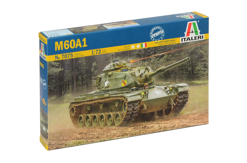 

Сборная модель Italeri 1/72 Танк M60A1 7075