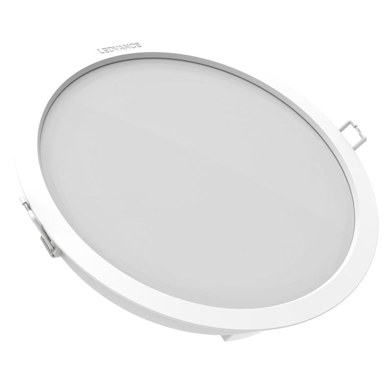 фото Светильник светодиодный downlight ecoclass dl 865 wt 18вт 1710лм 6500к ip44 ledvance