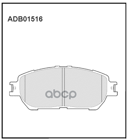 

Тормозные колодки ALLIED NIPPON дисковые передние ADB01516