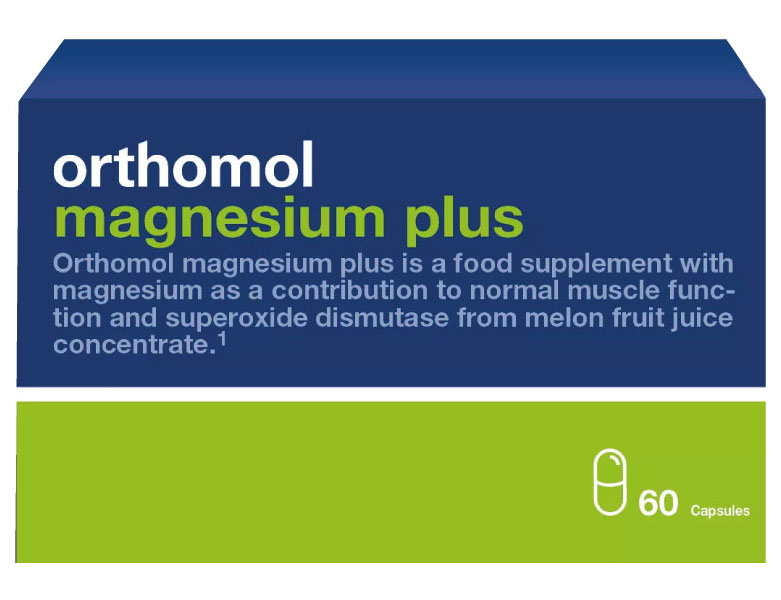 фото Биологически активная добавка к пище orthomol magnesium plus капсулы 60 шт...