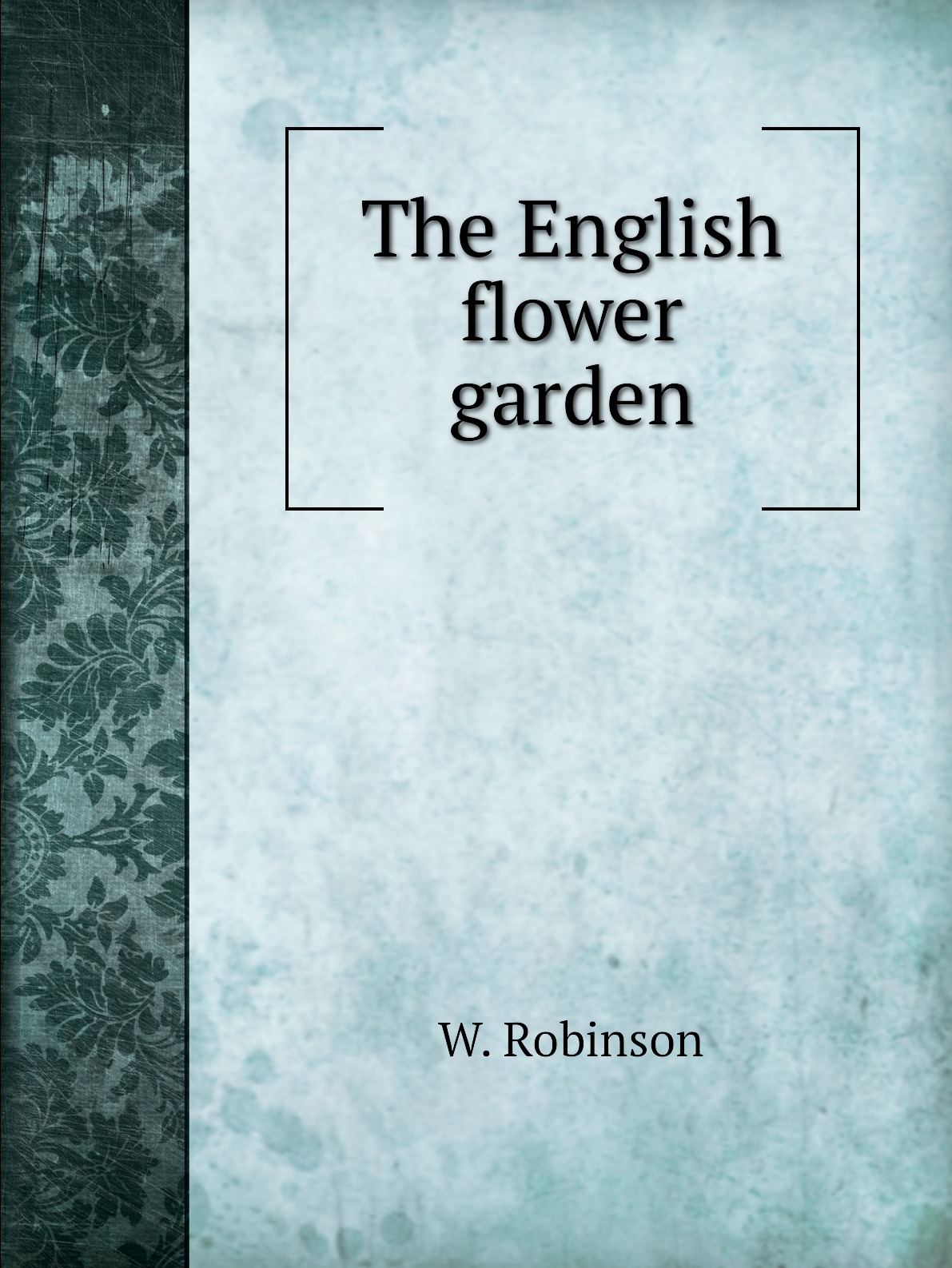 

The English flower garden