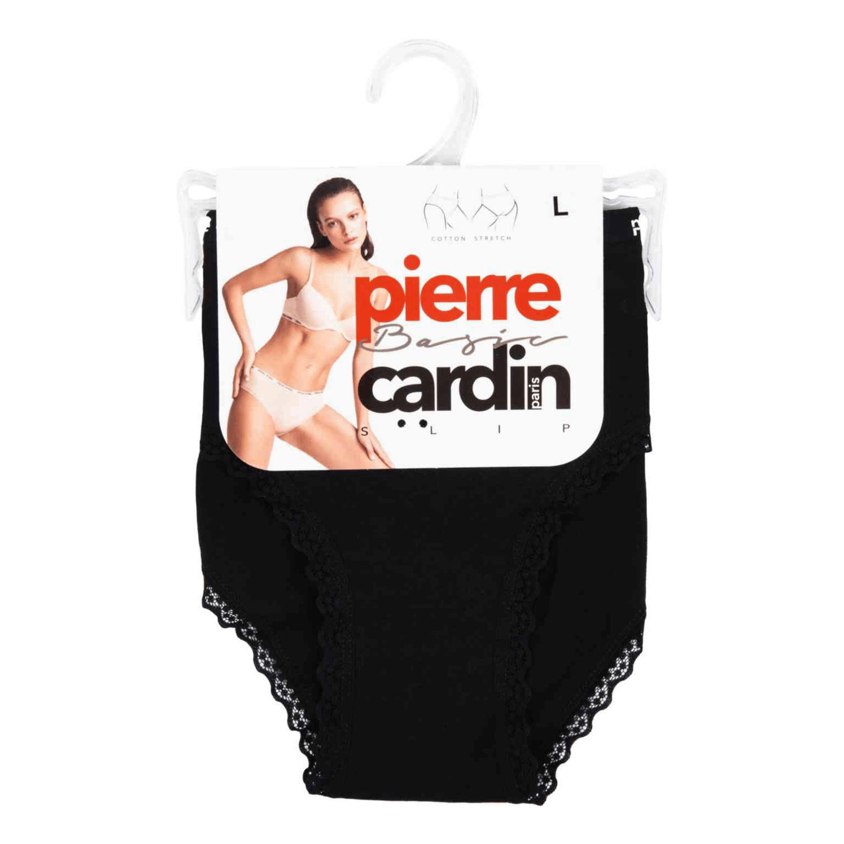 

Трусы женские Pierre Cardin черные L, Черный