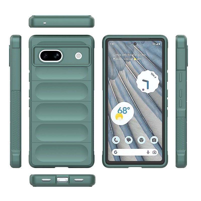 

Противоударный чехол Flexible Case для Google Pixel 7a ,зеленый, 394101341