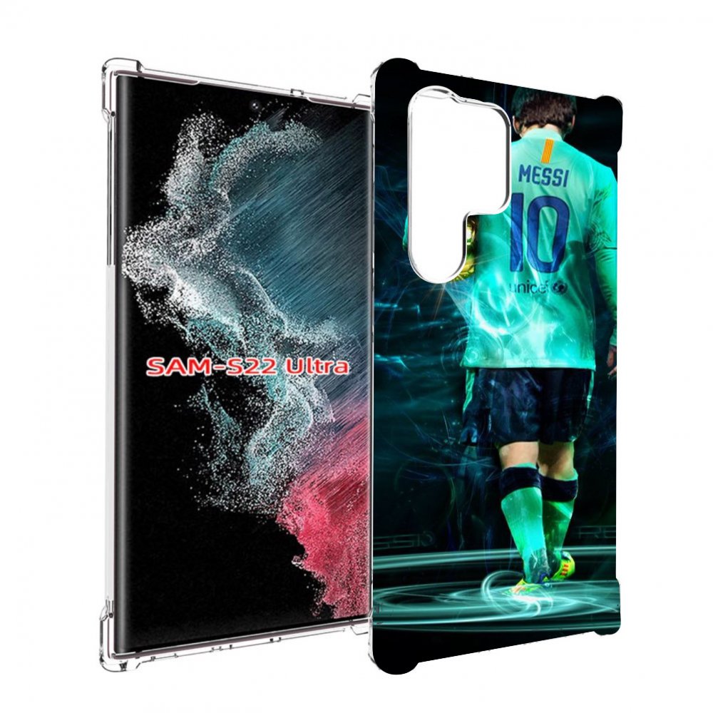 

Чехол MyPads Месси мужской для Samsung Galaxy S23 Ultra, Прозрачный, Tocco