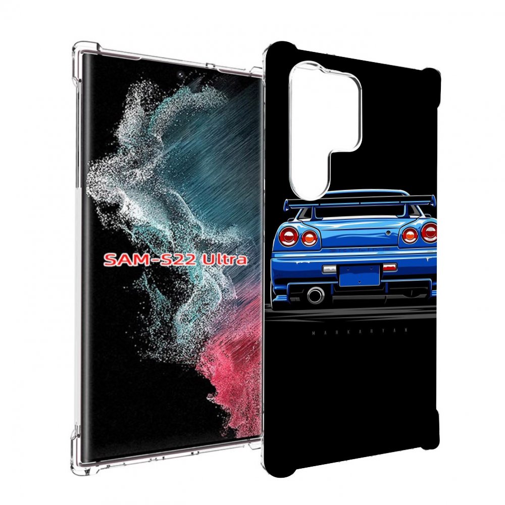 

Чехол MyPads Машина-синяя мужской для Samsung Galaxy S23 Ultra, Прозрачный, Tocco