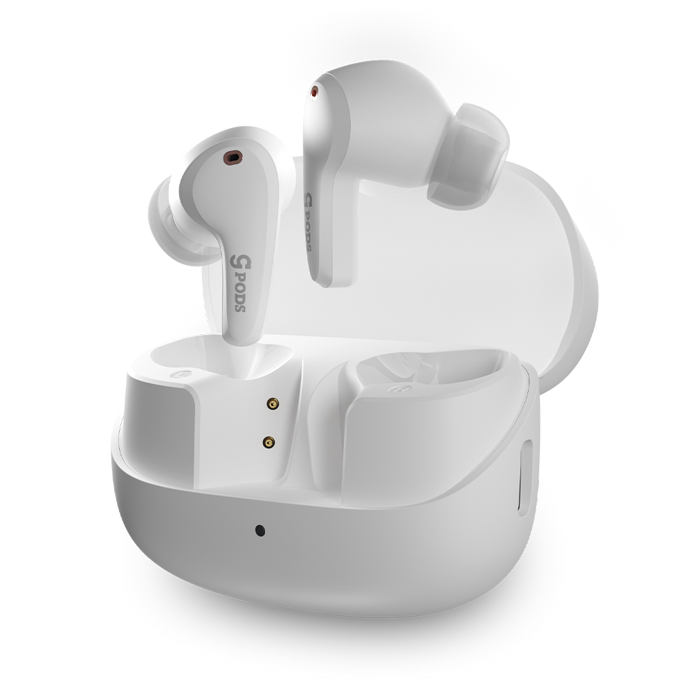 

Наушники беспроводные CGPods Beat bluetooth белый