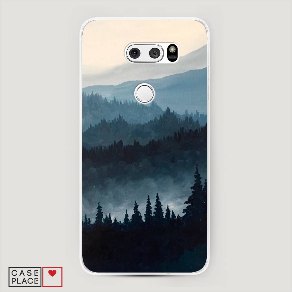 

Чехол Awog на LG V35 ThinQ "Туманные горы", Бежевый;серый;черный, 83650-4