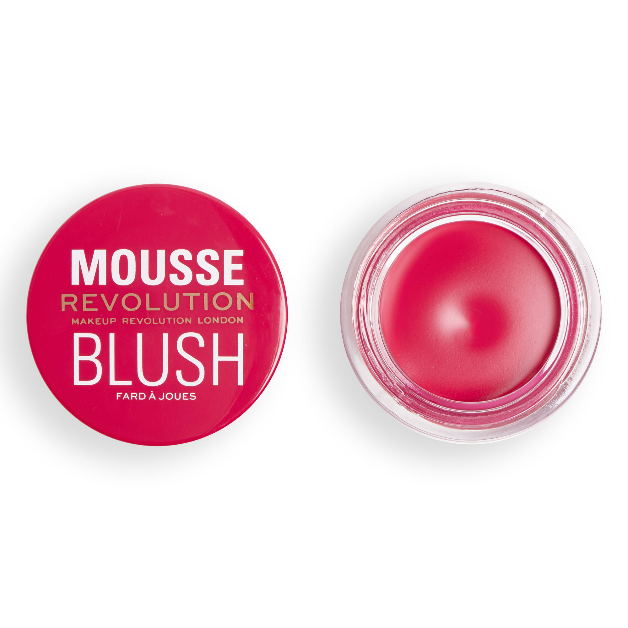 Румяна Makeup Revolution кремовые Mousse Blusher Juicy Fuchsia Pink