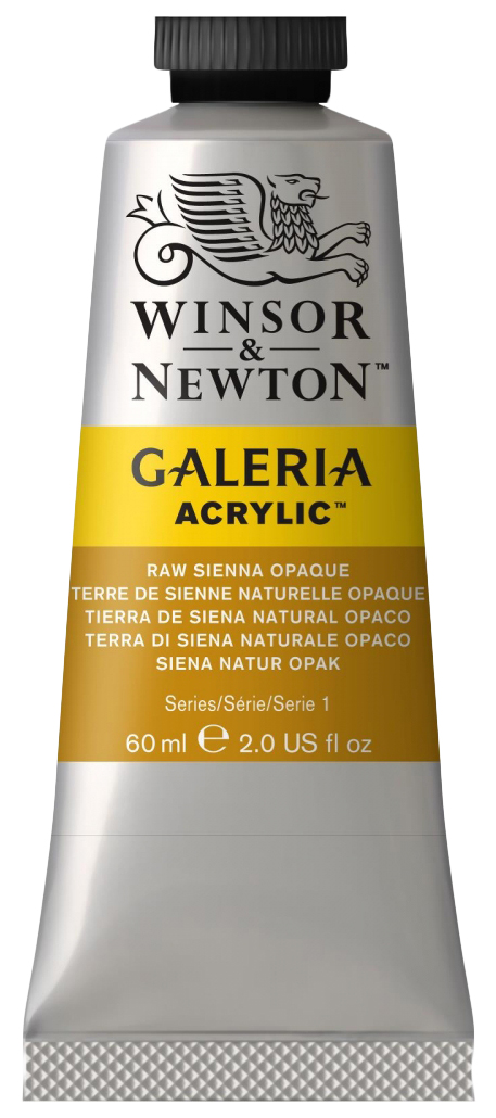 

Краска акриловая Winsor&Newton Galeria 60 мл сиена натуральная матовая, Коричневый