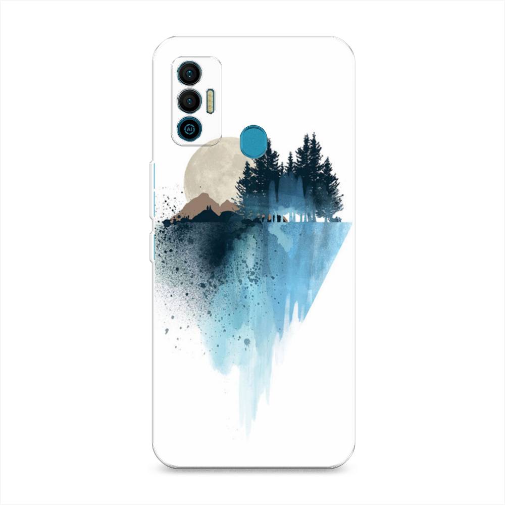 

Чехол Awog на Tecno Spark 7 "Горы 5", Разноцветный, 301050-4