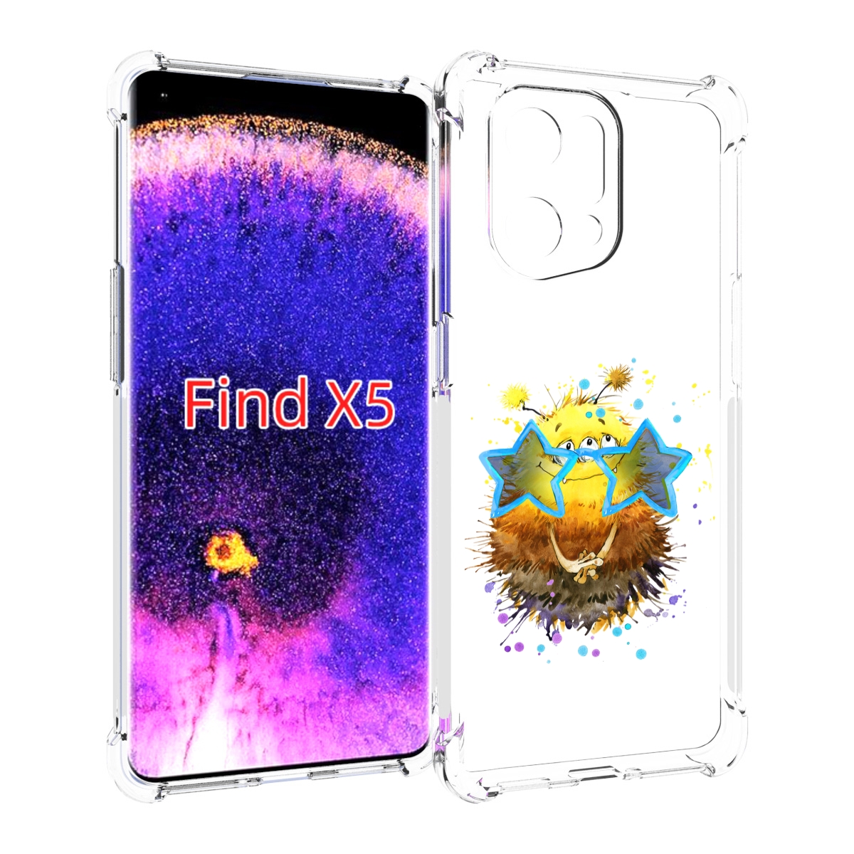 

Чехол MyPads Буня для Oppo Find X5, Прозрачный, Tocco