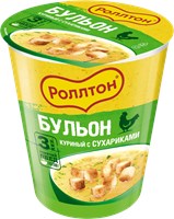 

Бульон куриный Роллтон домашний быстрого приготовления 30 г