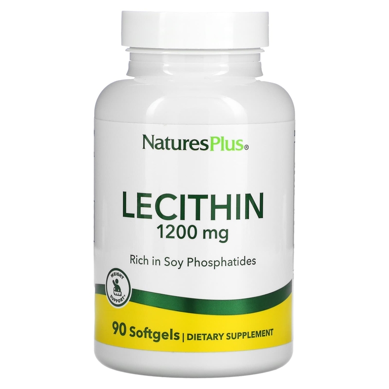 Лецитин NaturesPlus Lecithin 1200 мг 90 капсул