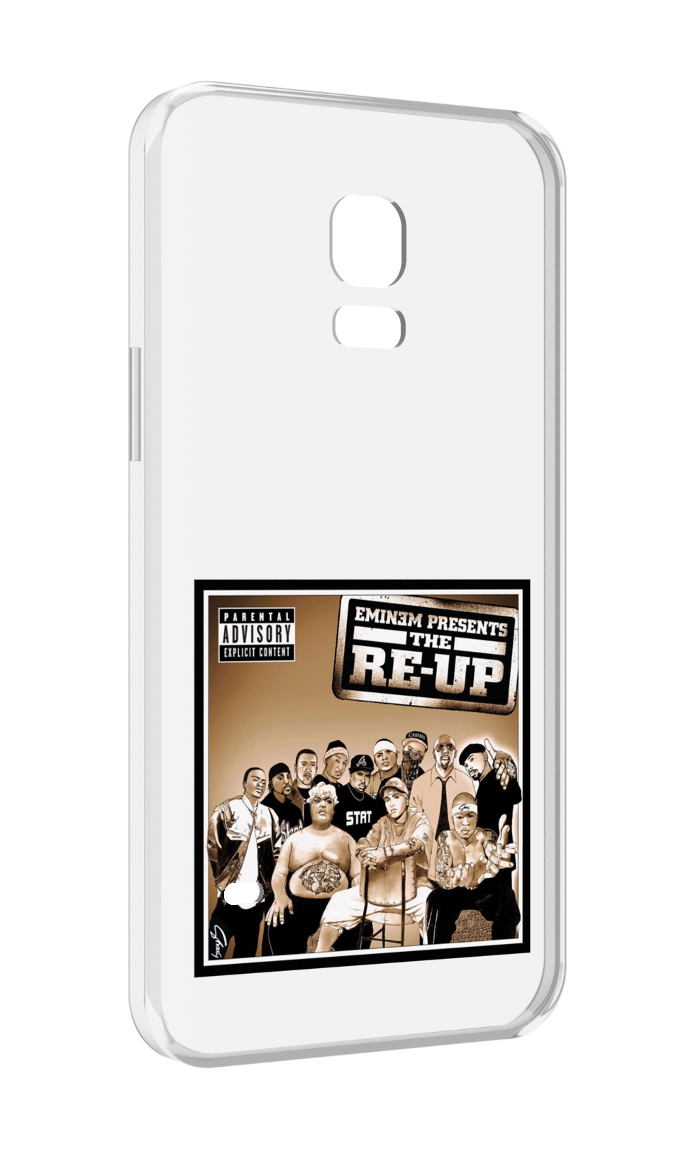 

Чехол MyPads EMINEM PRESENTS, THE RE-UP для Samsung Galaxy S5 mini, Прозрачный, Tocco