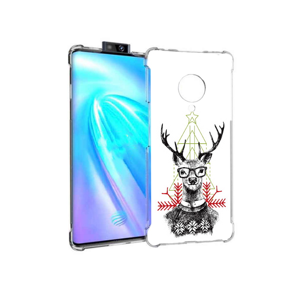 

Чехол MyPads Tocco для Vivo NEX 3 умный олень (PT136035.381.652), Прозрачный, Tocco