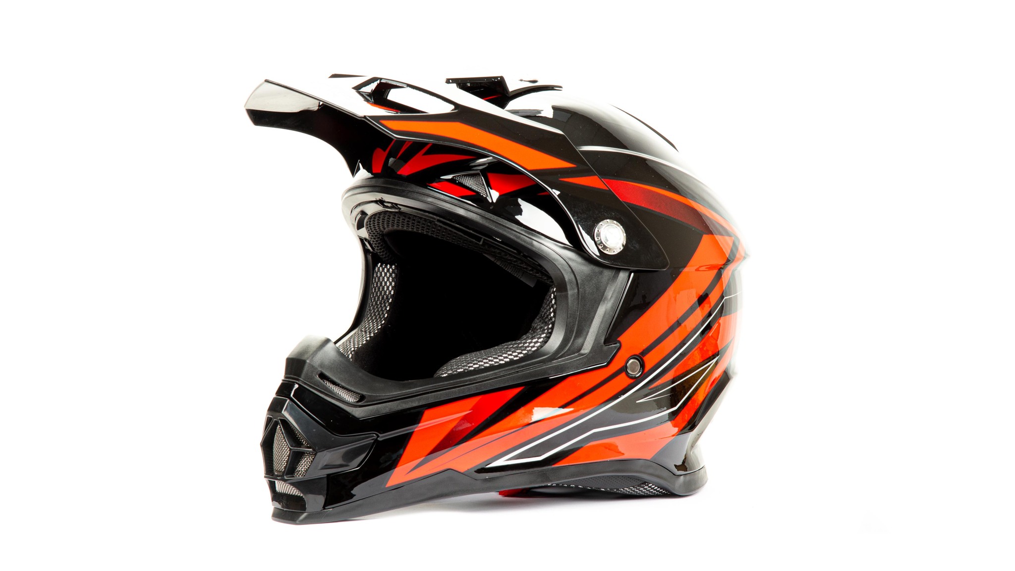 

Шлем мото кроссовый HIZER B6196 (S) #3 black/red