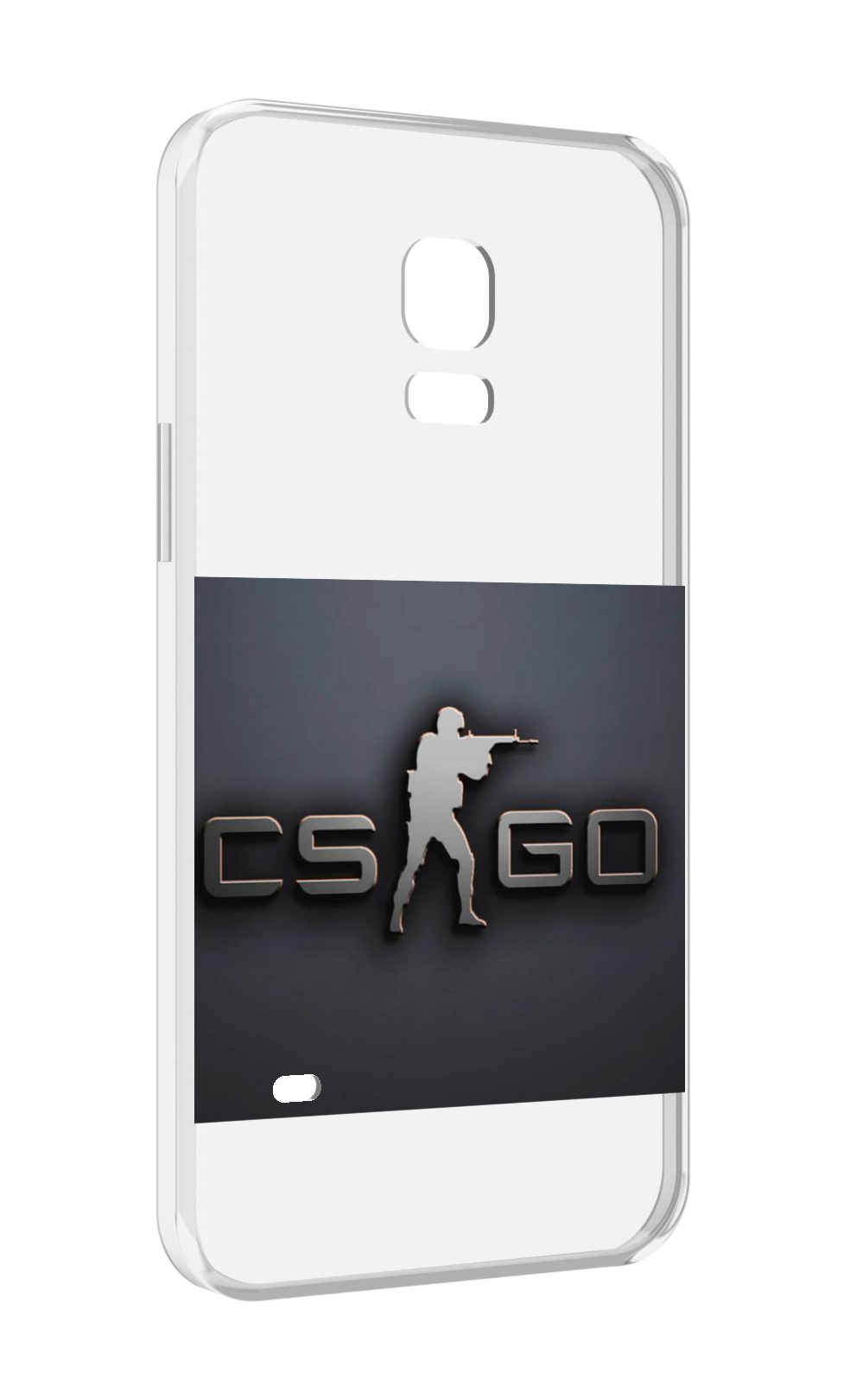 

Чехол MyPads CS go логотип мужской для Samsung Galaxy S5 mini, Прозрачный, Tocco