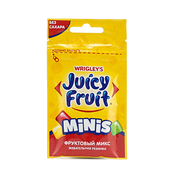 Жев. рез. Juicy Fruit Фрук.Микс 13,8г