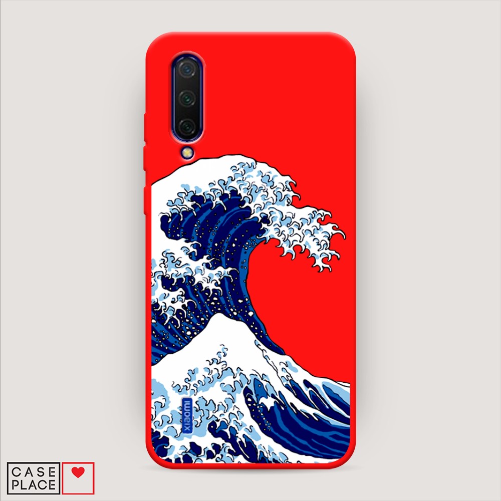 

Чехол Awog на Xiaomi Mi 9 Lite/Mi A3 Lite/Mi CC9 "Волна в Канагаве", Разноцветный, 36753-1