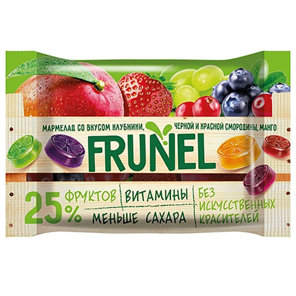

Жев.Мармелад Frunel Ассорти 40г