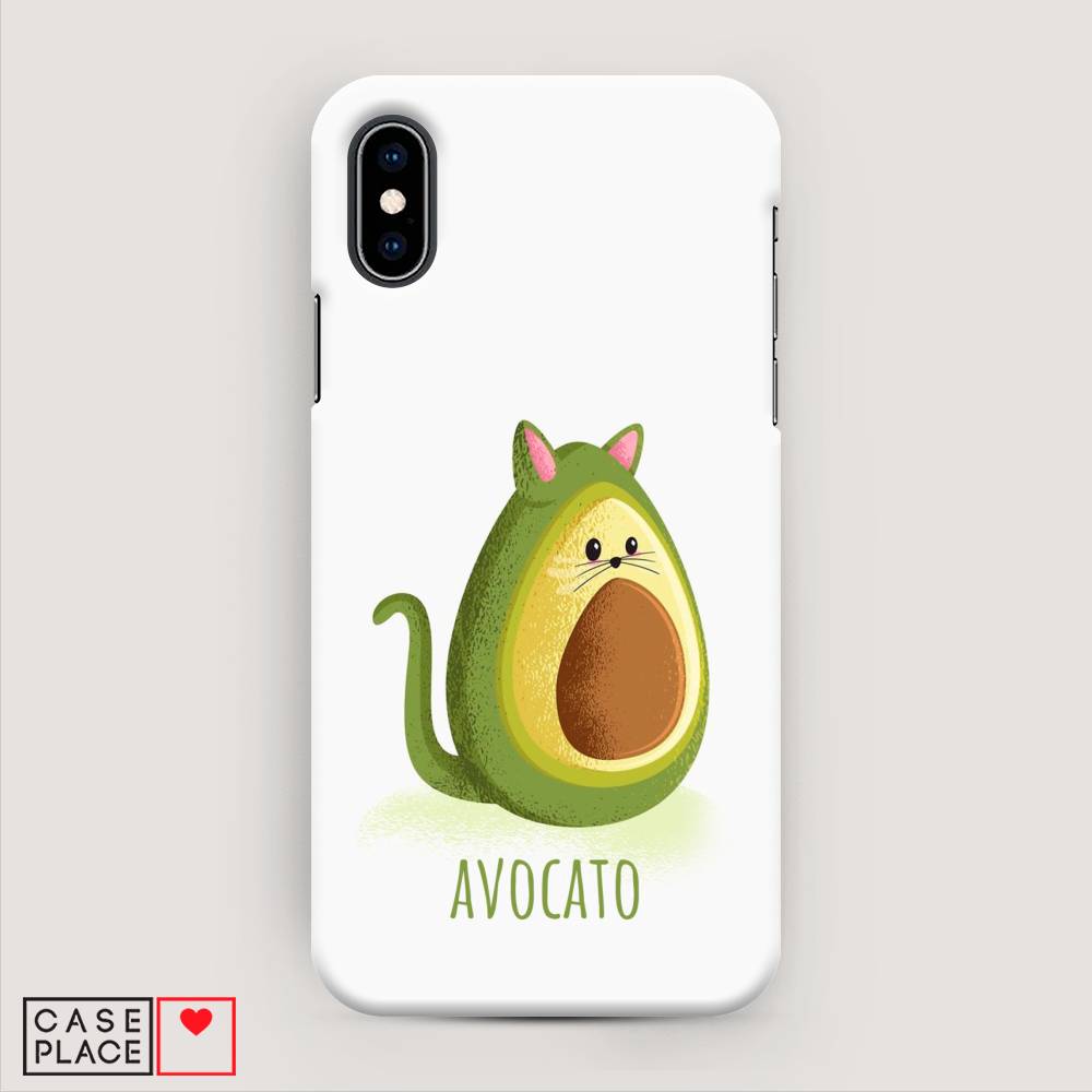 

Пластиковый чехол "Avocato" на Apple iPhone X (10), 11020-7