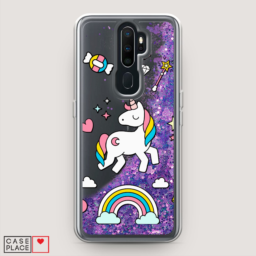 

Чехол Awog на Oppo A5/A9 2020 "Принцесса единорог", Разноцветный, 251992-1