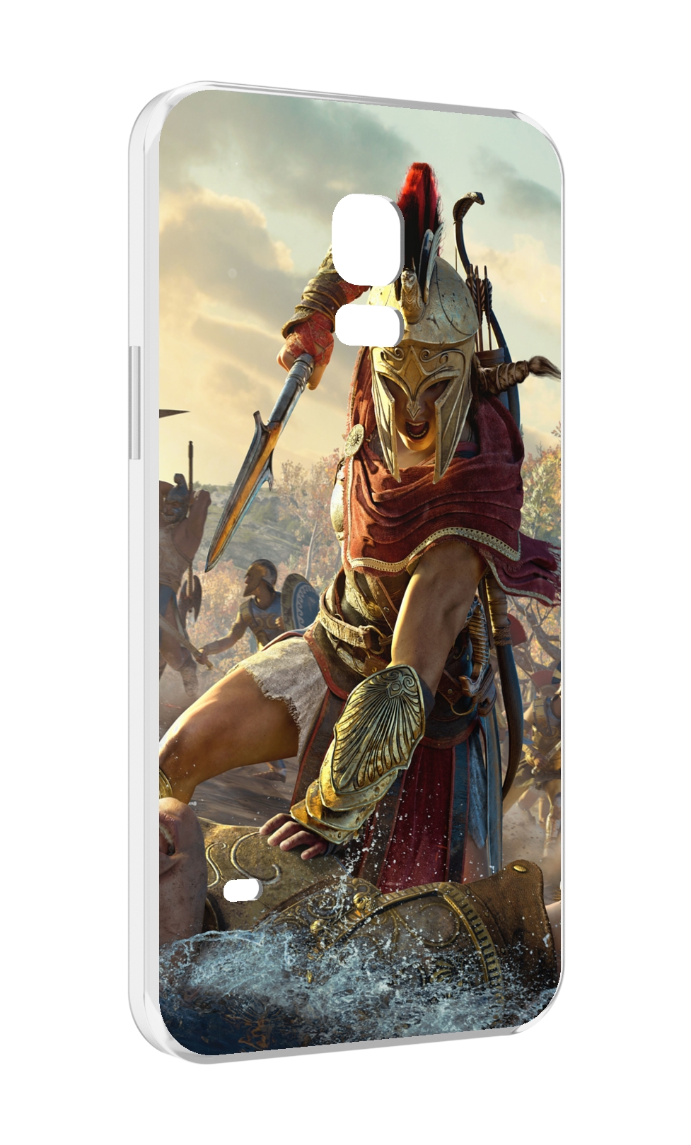 

Чехол MyPads Assassin's Creed Odyssey Kassandra мужской для Samsung Galaxy S5 mini, Прозрачный, Tocco