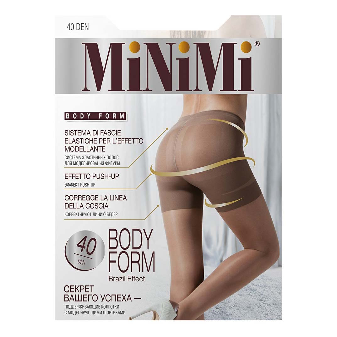 

Колготки женские Minimi Basic коричневые 3