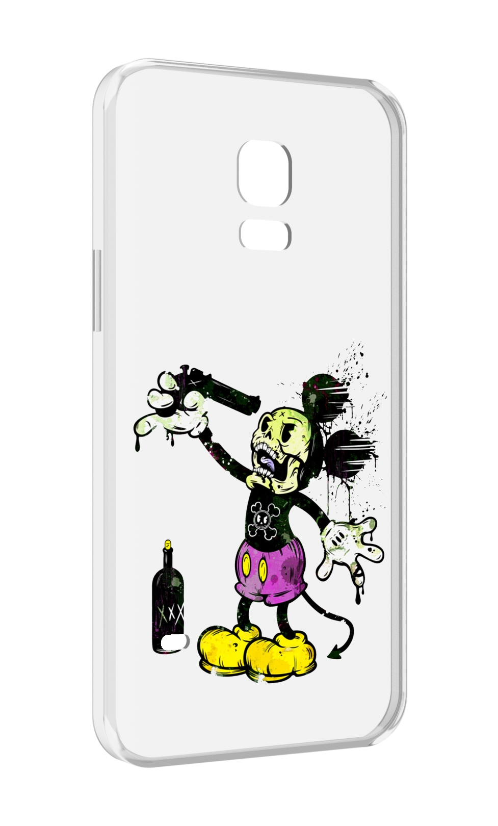 

Чехол MyPads Драг Микки для Samsung Galaxy S5 mini, Прозрачный, Tocco