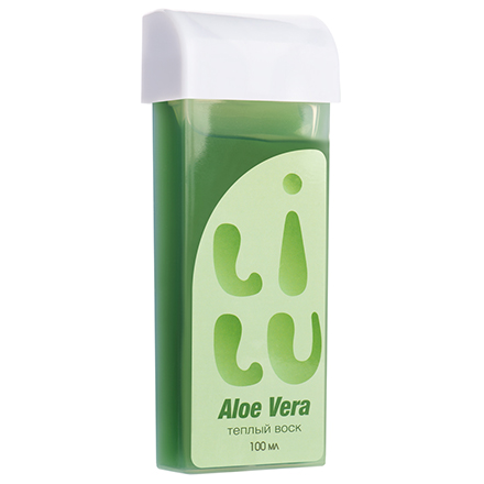 фото Воск теплый в картридже №10 aloe vera lilu 100 мл