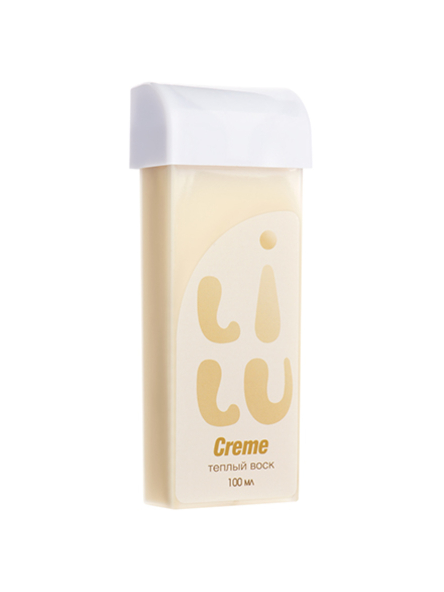 

Воск теплый в картридже №06 Creme LILU 100 мл, Белый