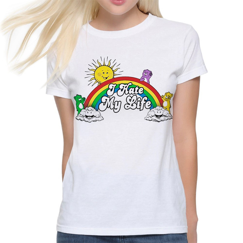 

Футболка женская Dream Shirts I Hate My Life белая L, Белый, "I Hate My Life"