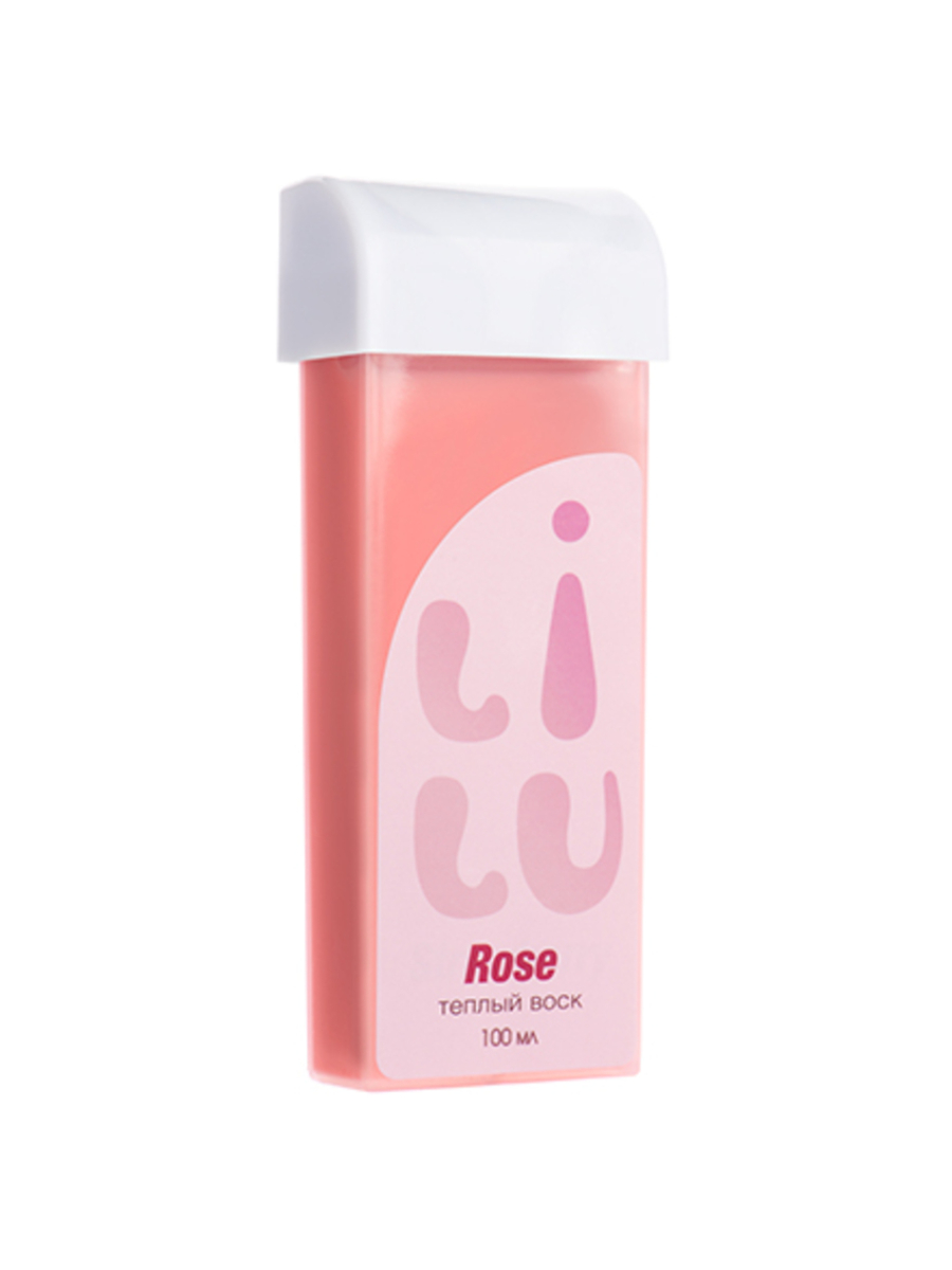 

Воск теплый в картридже №03 Rose LILU 100 мл, Розовый
