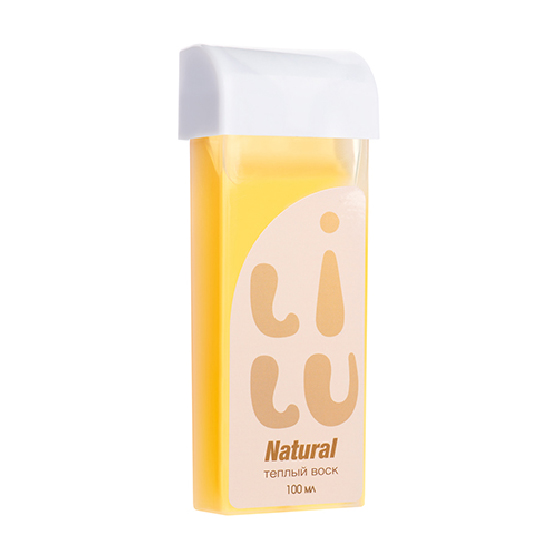 

Воск теплый в картридже LILU, №01 Natural, 100 мл, Желтый