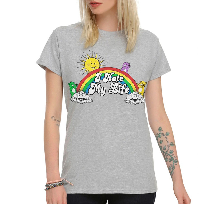 

Футболка женская Dream Shirts I Hate My Life серая L, Серый, "I Hate My Life"