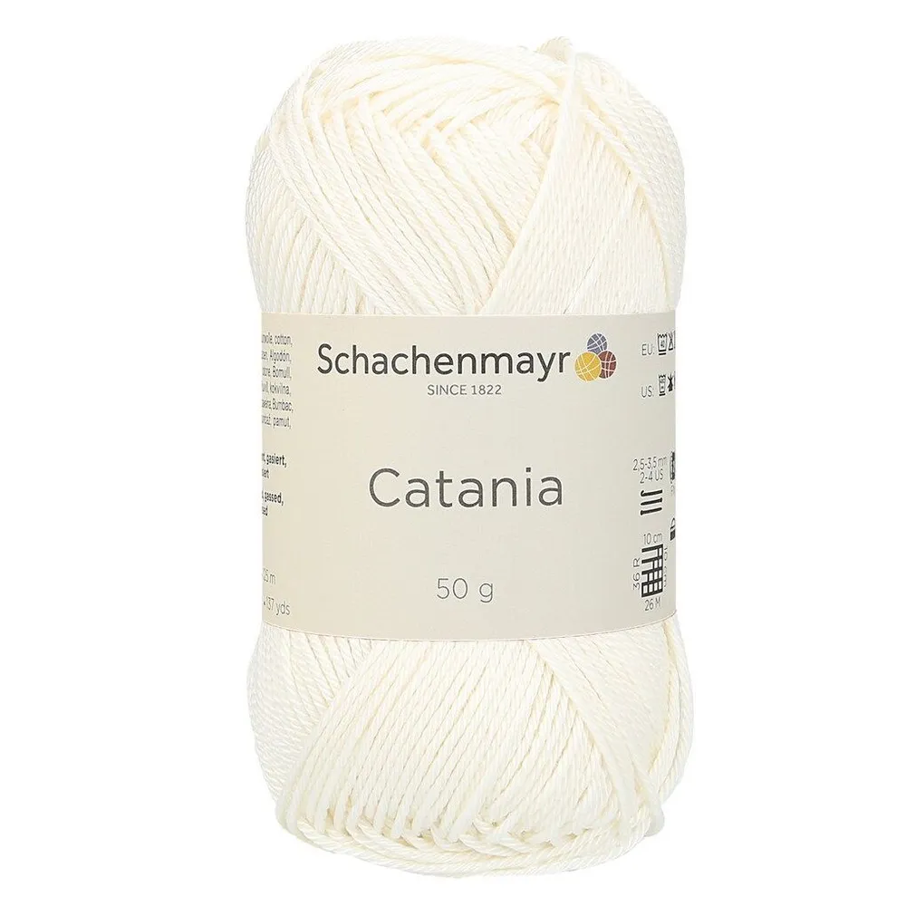 

Schachenmayr Originals Catania 00105 натуральный, Белый
