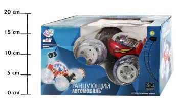 Радиоуправляемый танцующий автомобиль Joy Toy (свет) ВОХ 21*17см, адапт/аккум. KSB-М33888