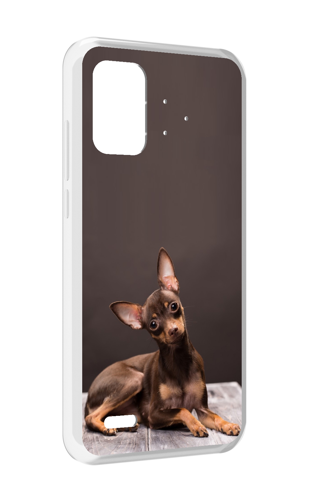 

Чехол MyPads тои терьер для UMIDIGI Bison Pro, Прозрачный, Tocco