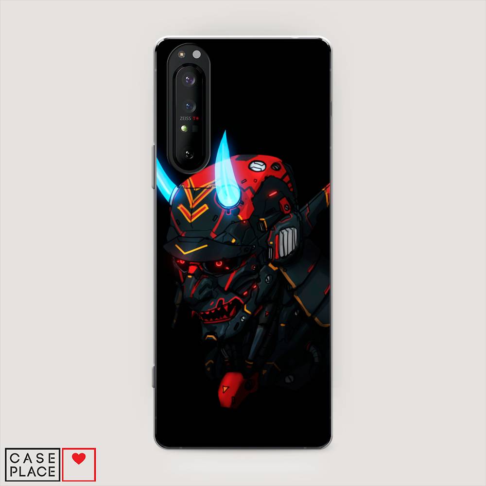 

Чехол Awog на Sony Xperia 1 II "Неоновый самурай", Разноцветный, 54550-6