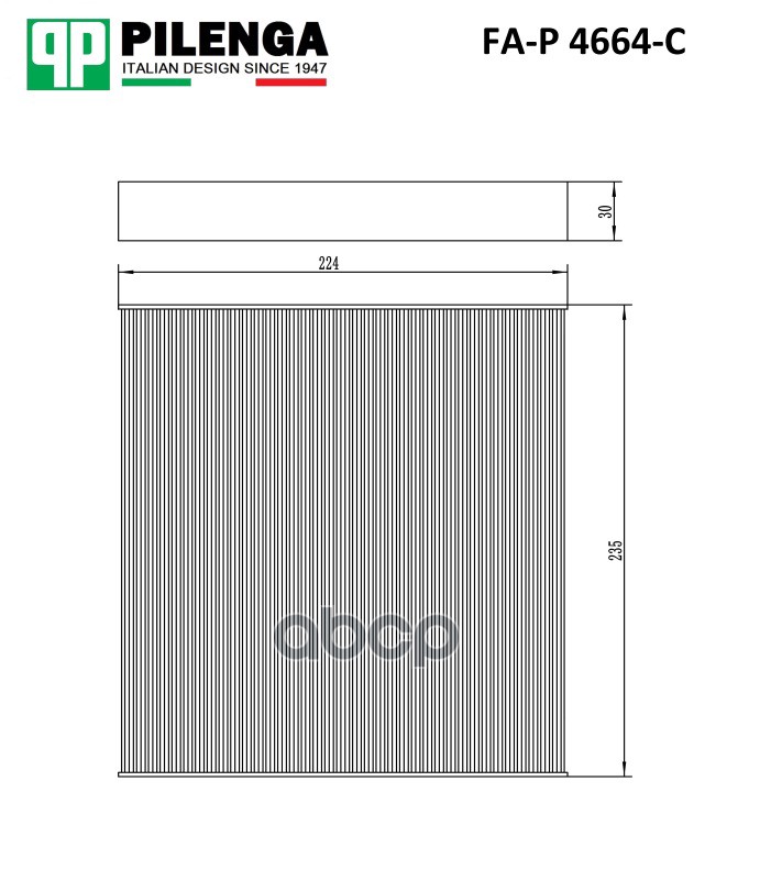 

Фильтр Салонный Угольный Honda Accord Viii Fa-P4038 PILENGA арт. FA-P4664-C