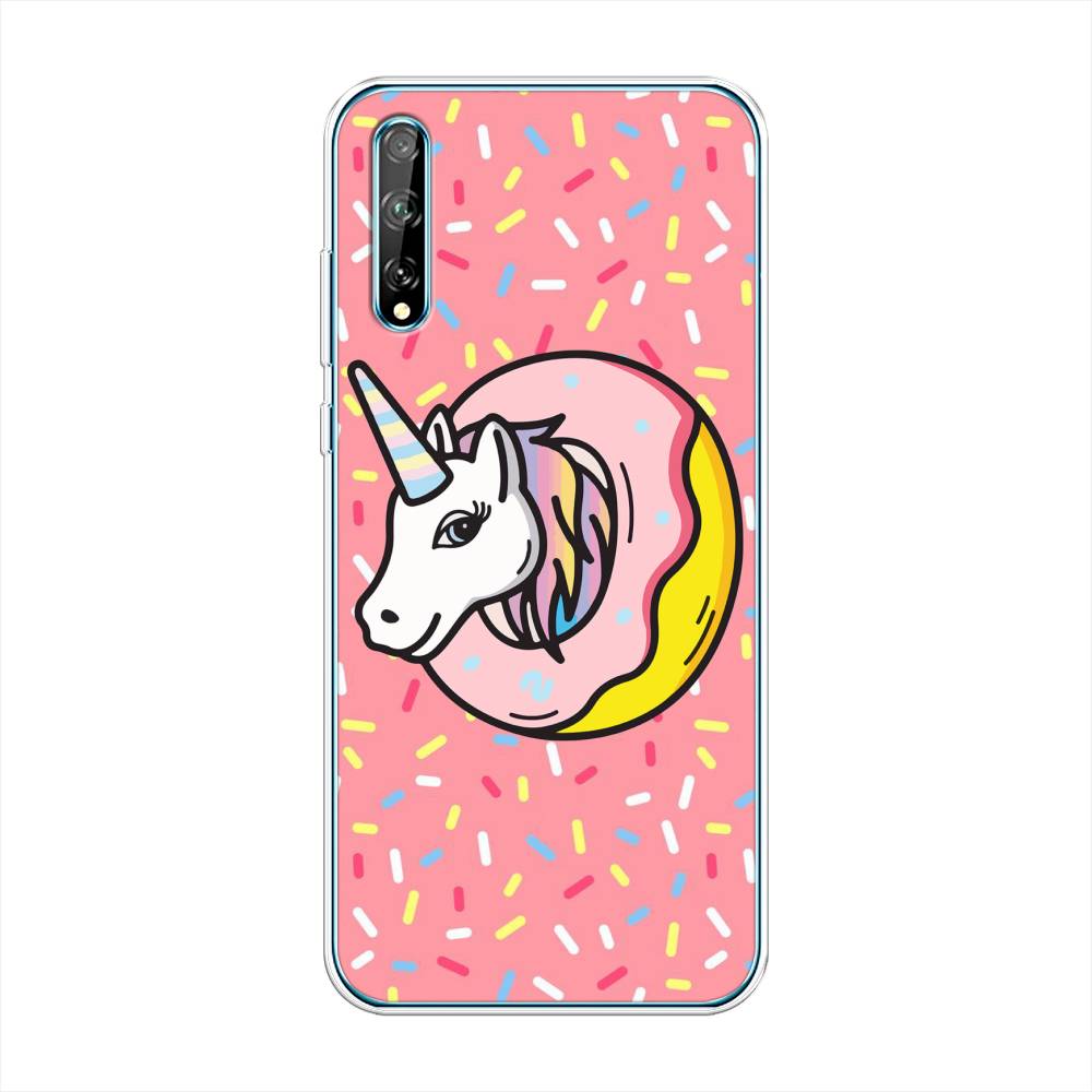 

Чехол Awog на Huawei Y8p "Единорог в пончике", Розовый;желтый;белый, 6103450-2